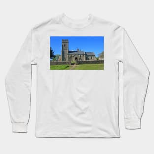 The Church of St Mary, East Quantoxhead, May 2021 Long Sleeve T-Shirt